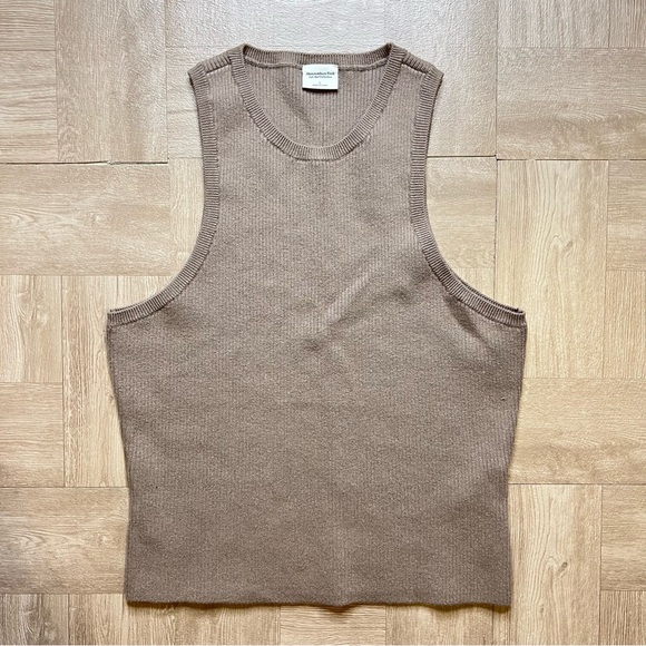 Abercrombie & Fitch Tops - A&F RIBBED CUT OUT TANK